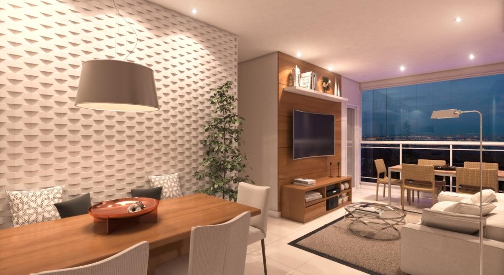 Apartamento à venda com 3 quartos, 66m² - Foto 1