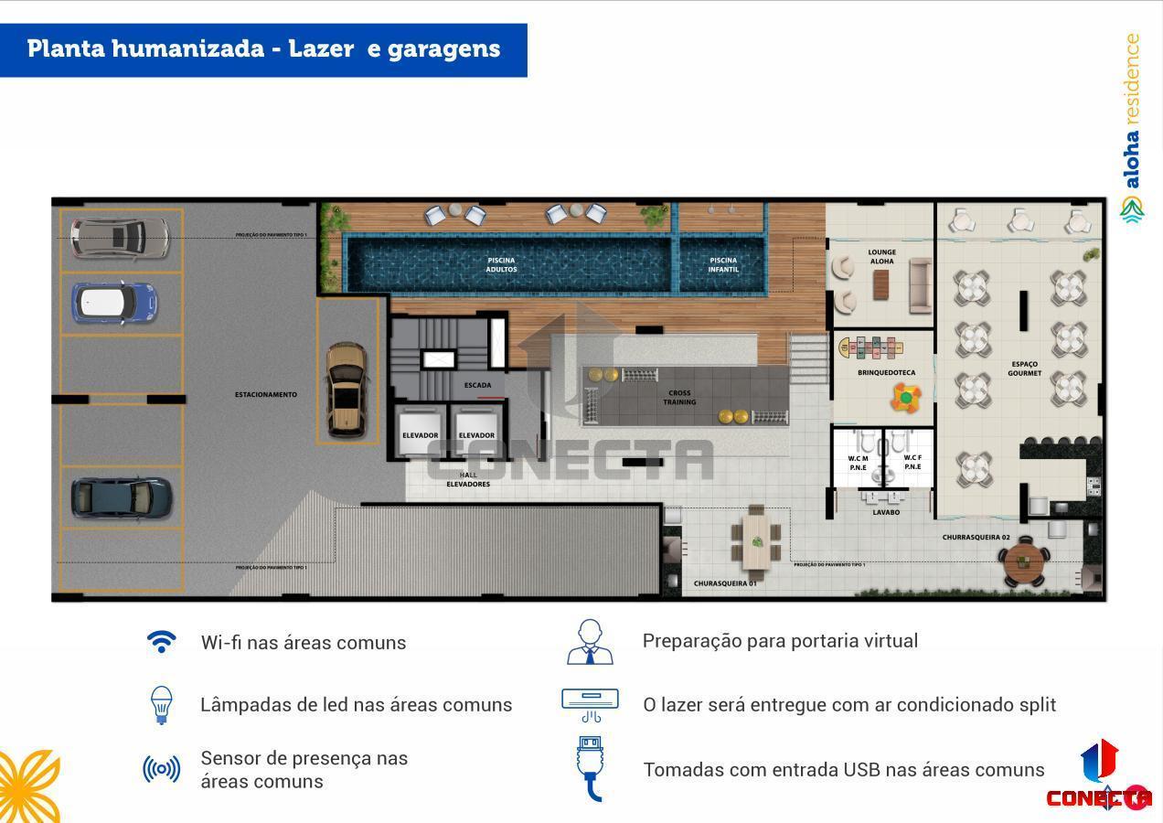 Apartamento à venda com 2 quartos, 61m² - Foto 10