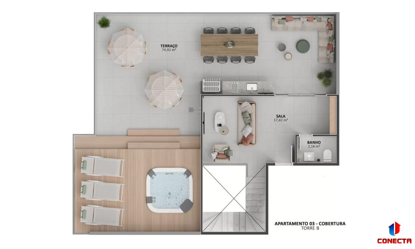 Cobertura à venda com 4 quartos, 206m² - Foto 12