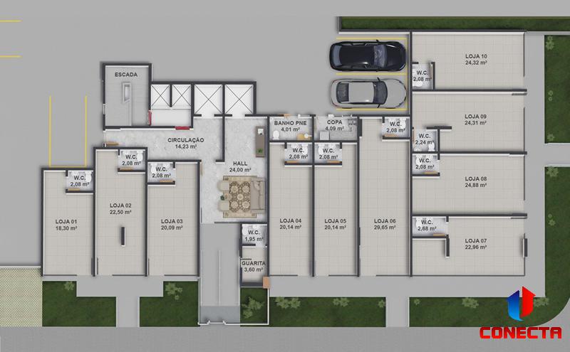 Apartamento à venda com 2 quartos, 80m² - Foto 28