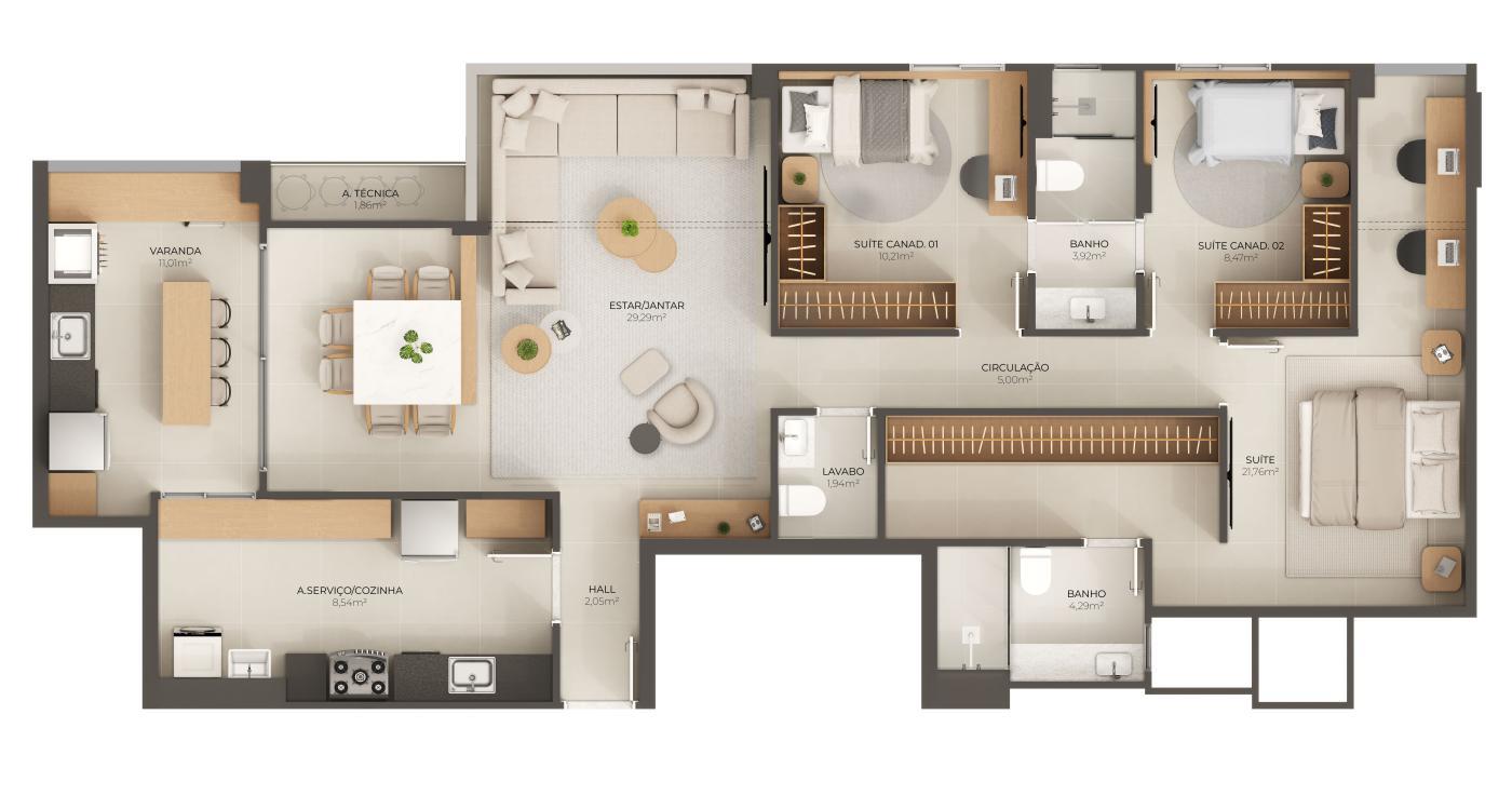 Cobertura à venda com 3 quartos, 123m² - Foto 25