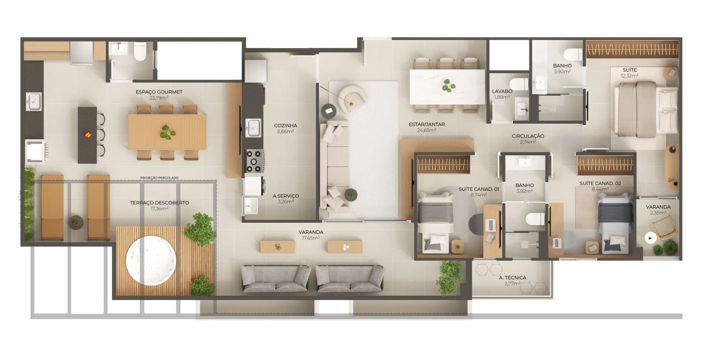 Cobertura à venda com 3 quartos, 123m² - Foto 26