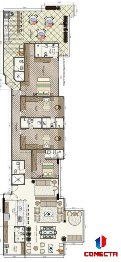 Apartamento à venda com 4 quartos, 274m² - Foto 20