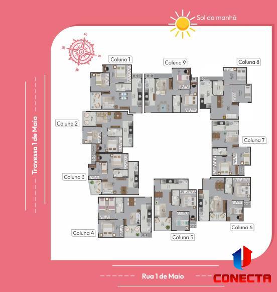 Apartamento à venda com 2 quartos, 47m² - Foto 4