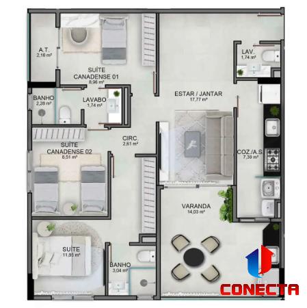 Cobertura à venda com 3 quartos, 182m² - Foto 10