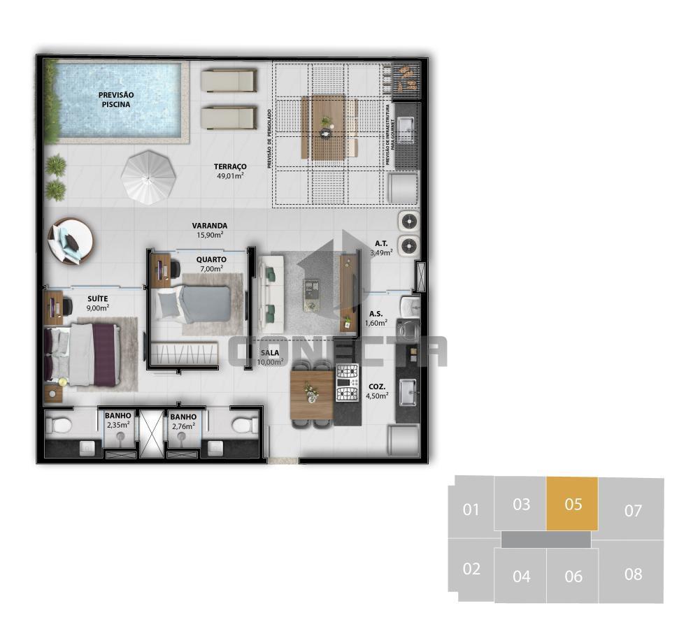 Apartamento à venda com 3 quartos, 82m² - Foto 20