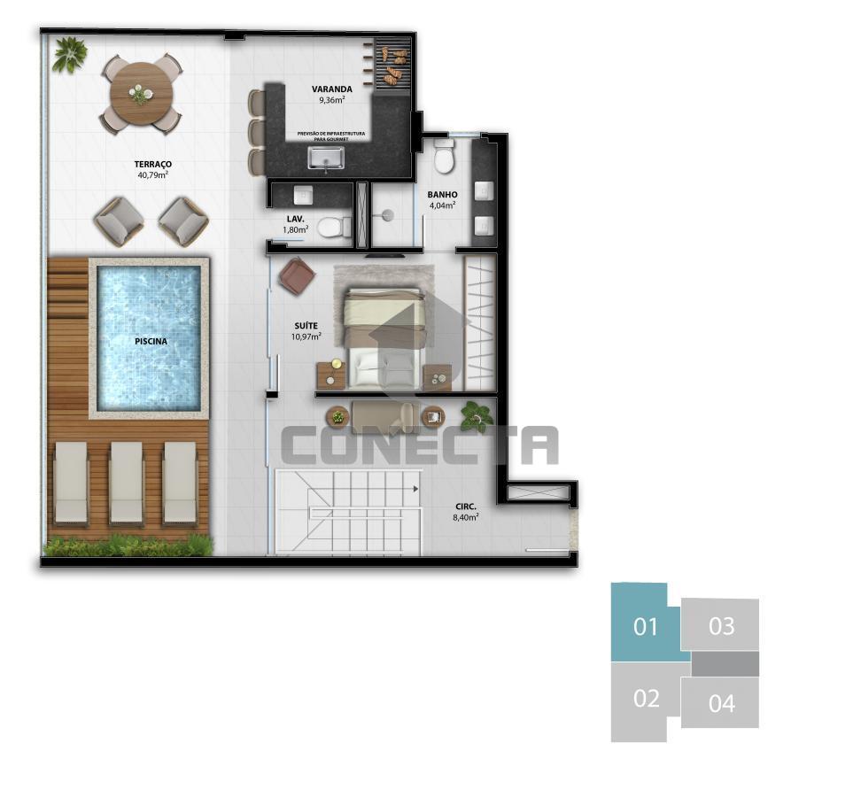 Apartamento à venda com 3 quartos, 82m² - Foto 34