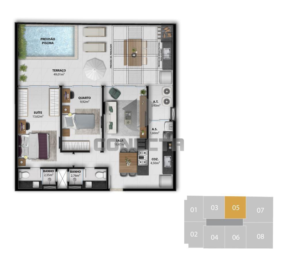 Apartamento à venda com 3 quartos, 82m² - Foto 19