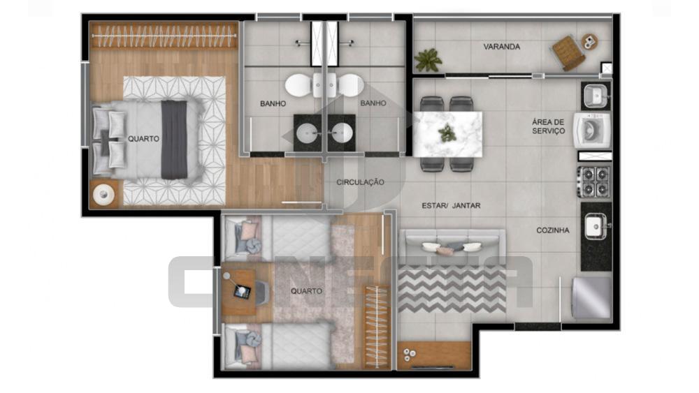 Apartamento à venda com 2 quartos, 50m² - Foto 15